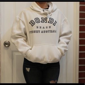 Bondi Beach- Sydney Australia White Hoodie ✨